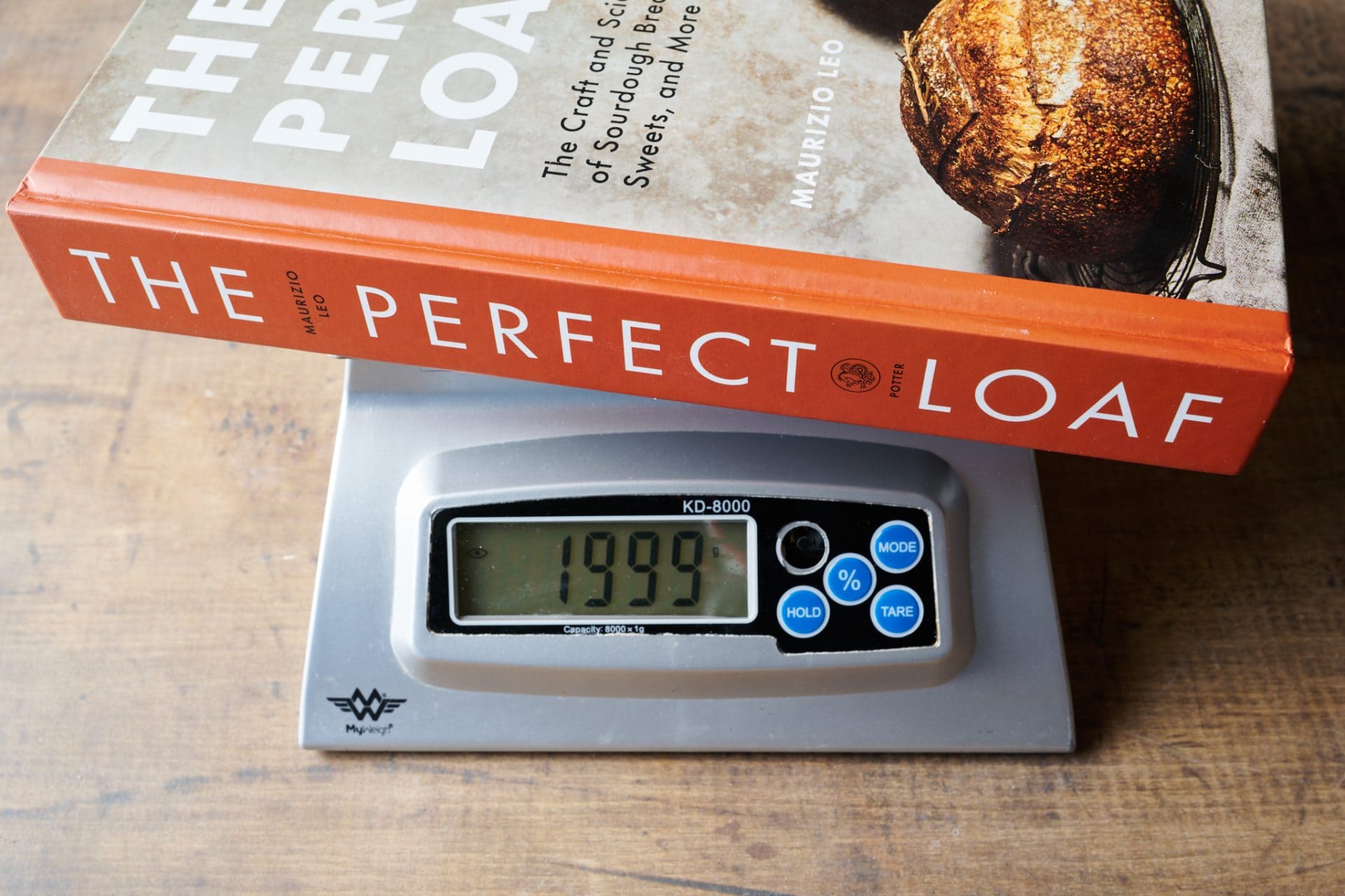 El libro de cocina Perfect Loaf es pesado