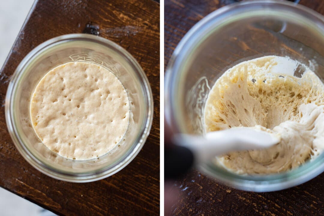Pan de masa fermentada Einkorn a través de @theperfectloaf