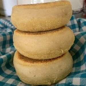 Receta de muffins ingleses de masa fermentada