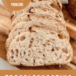 problemas con el pan de masa fermentada: una guía de solución de problemas para el pan de masa fermentada
