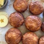 Muffins De Masa Madre De Manzana Y Canela