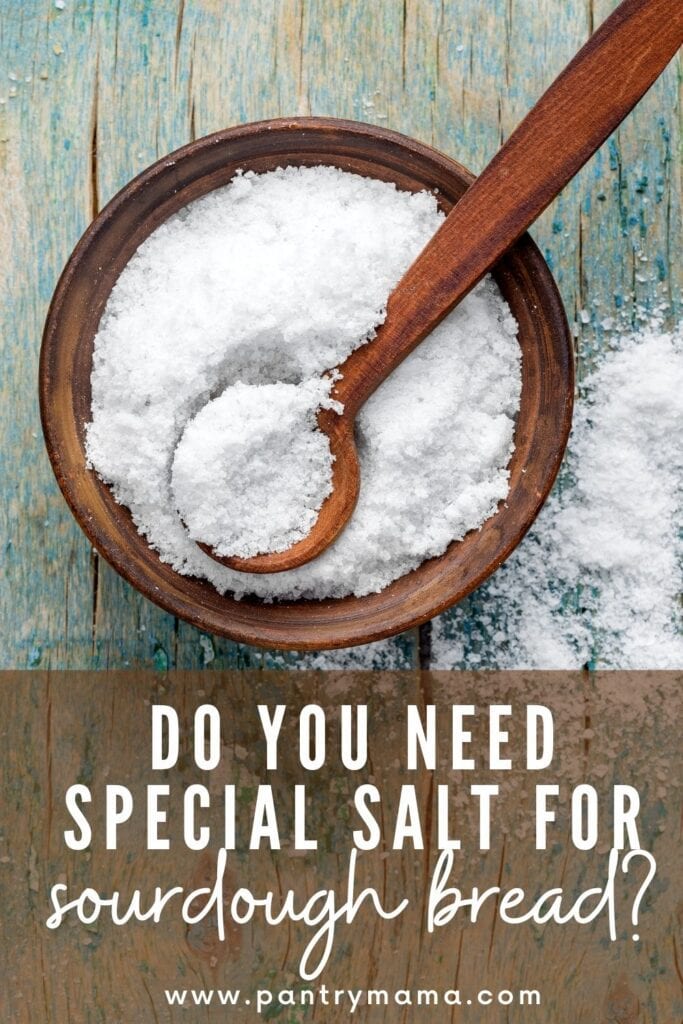 Sal en pan de masa madre: ¡y qué hacer si se te olvida!