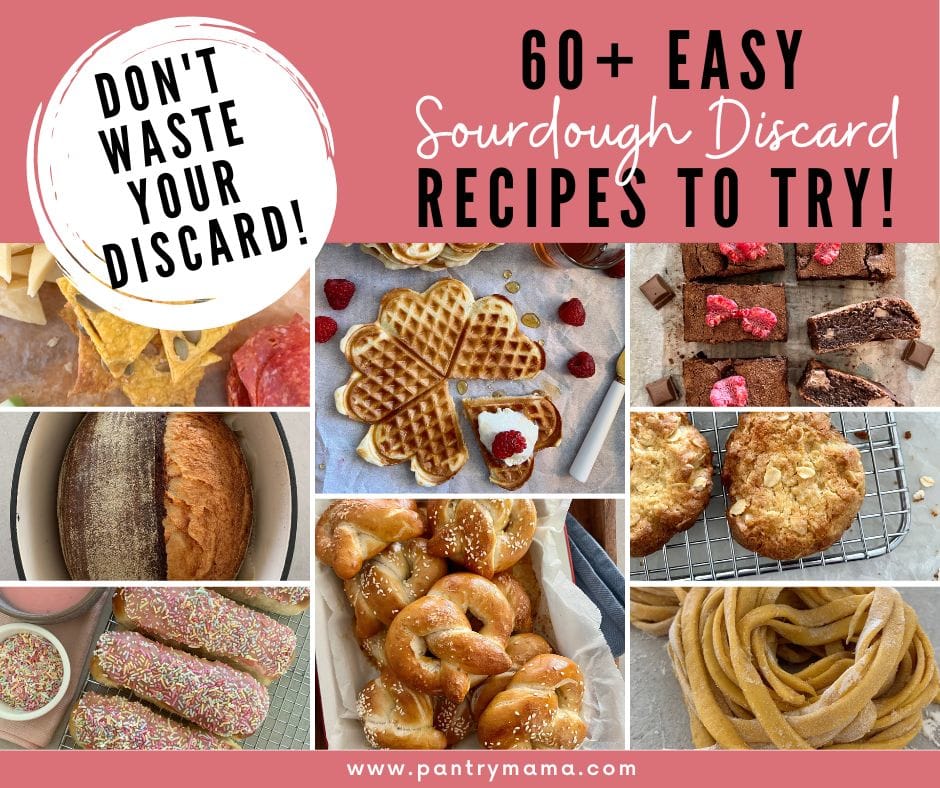 ¿Cuánto tiempo dura el descarte de masa madre en el refrigerador?