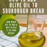 Agregar aceite de oliva al pan de masa fermentada Agregar aceite de oliva al pan de masa fermentada