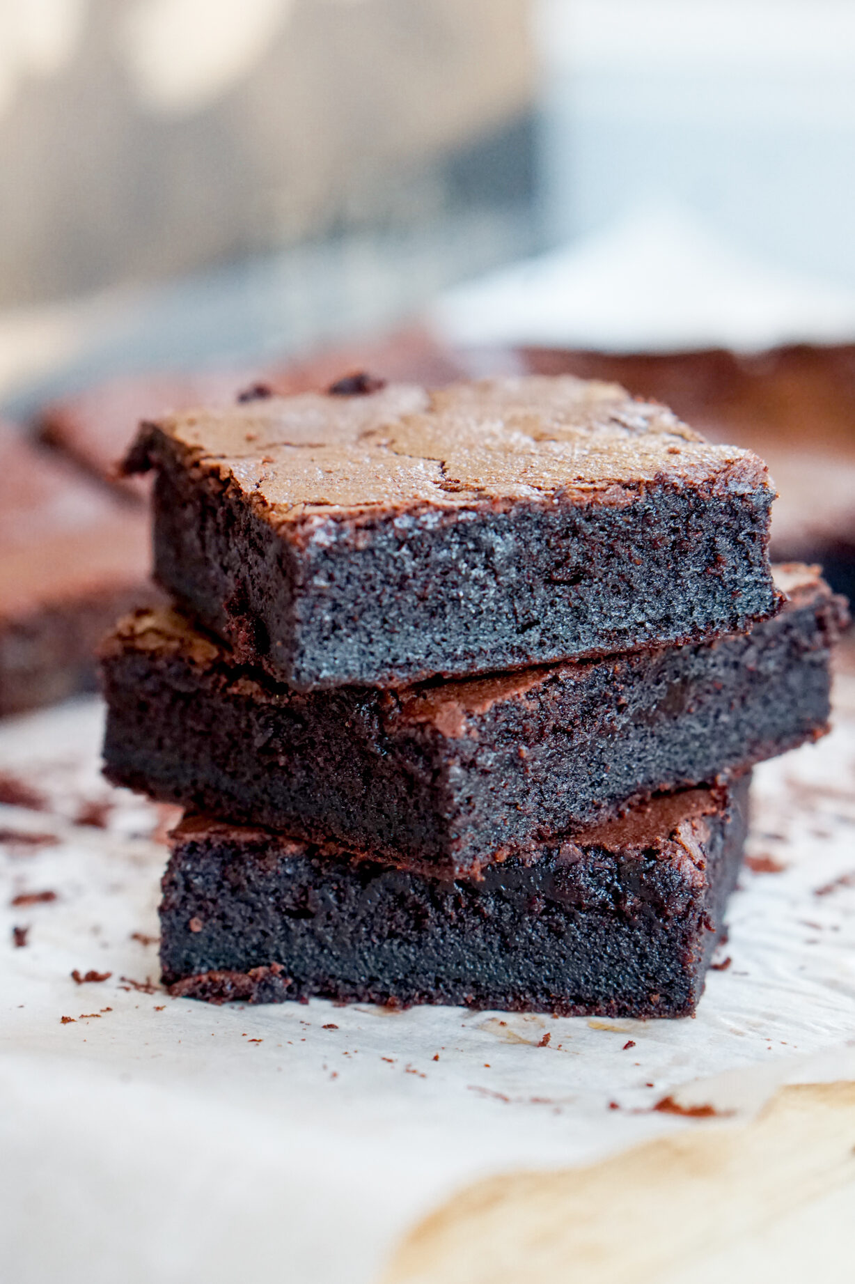 Los mejores brownies de mochi