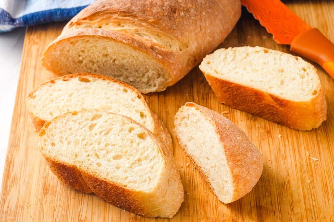 Mi receta favorita de pan blanco