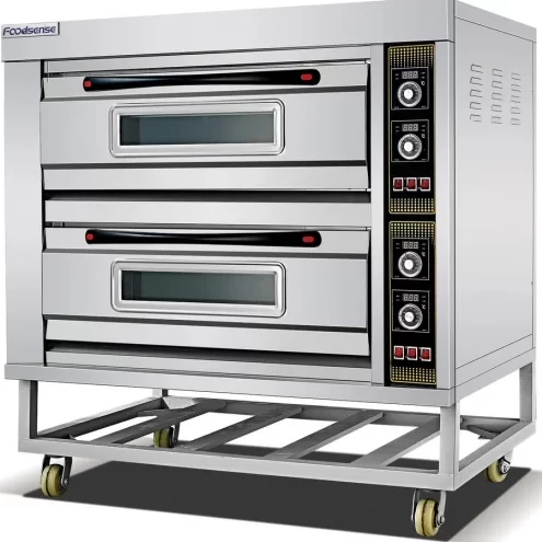 Hornear pan en un horno eléctrico VS horno de gas Horno comercial para hornear pan, cocina eléctrica de alta eficiencia