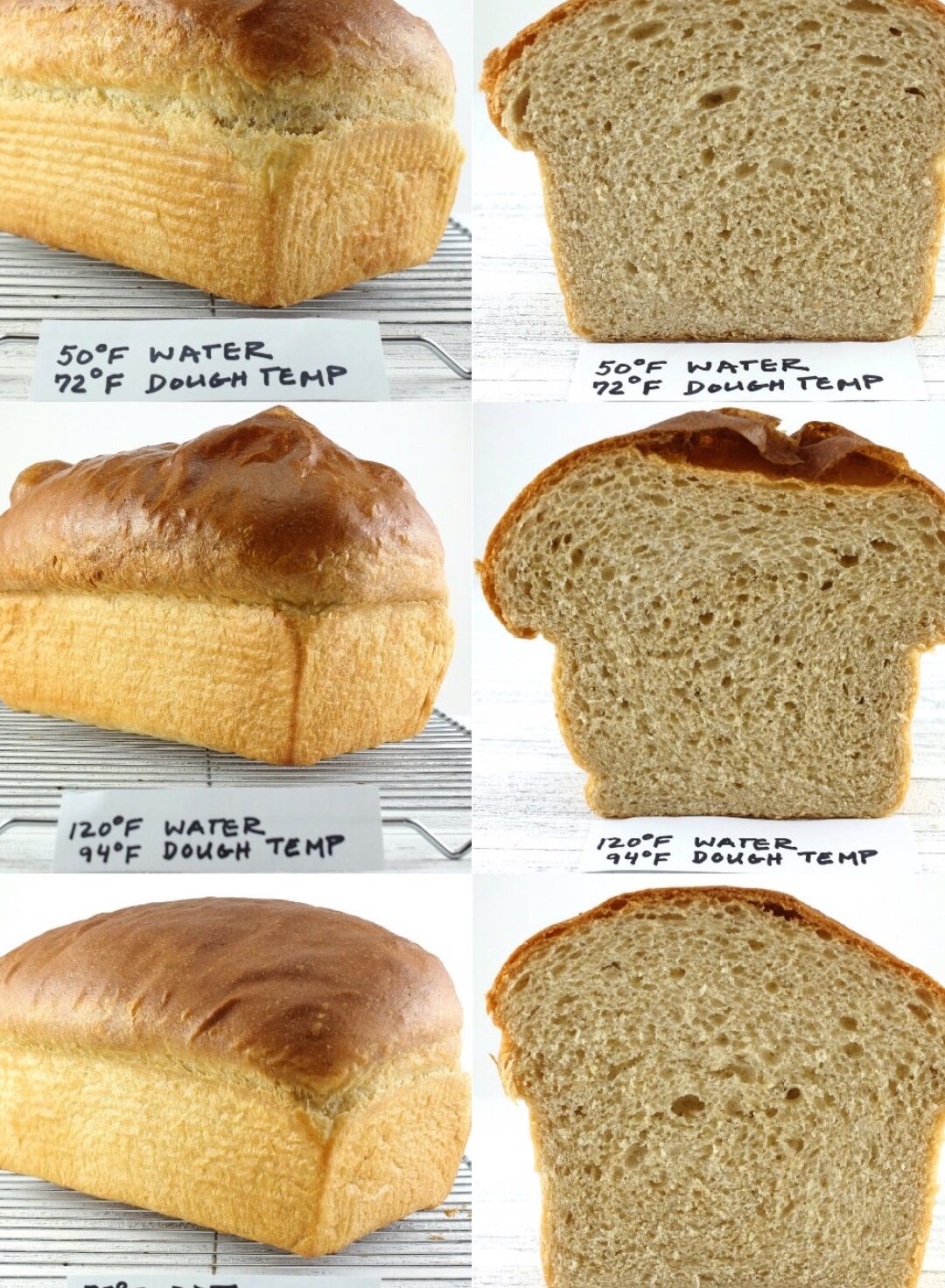 La importancia de la temperatura de la masa en la cocción Temperatura de masa deseada |