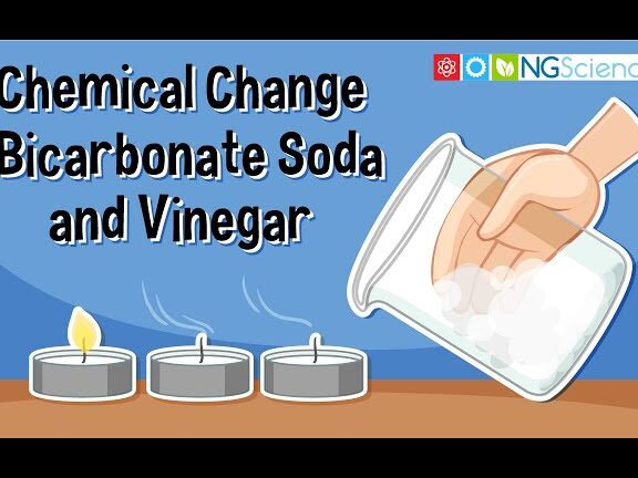 Cambio químico: bicarbonato de sodio y vinagre - YouTube