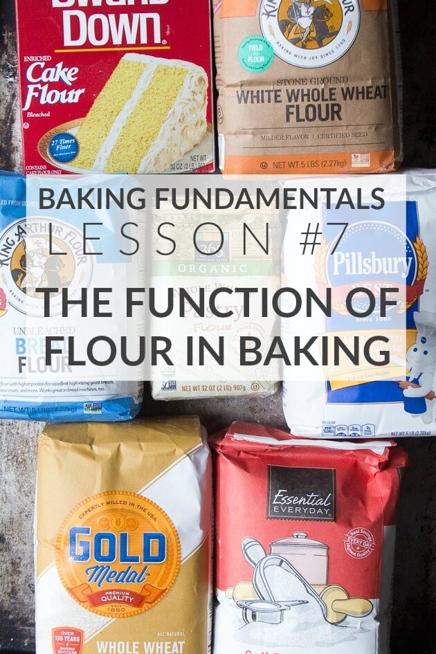 Función de la harina en la cocción, diferencias en las variedades de harina...